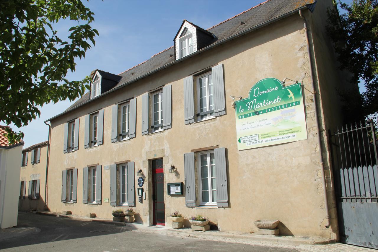 Domaine Le Martinet, The Originals Relais Hotel Bouin  Eksteriør billede